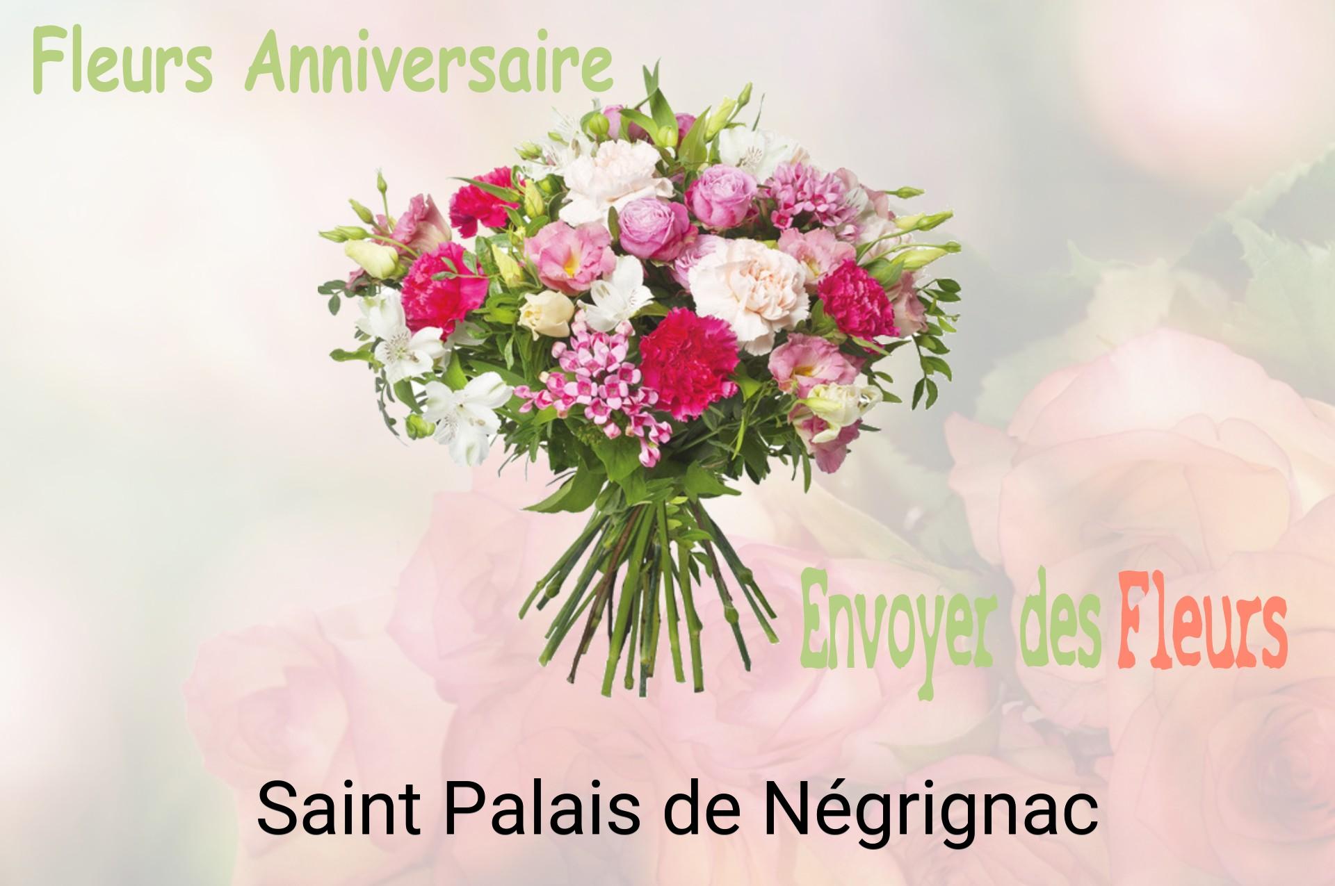 Bouquet de fleurs d’anniversaire livré à Saint-Palais-de-Négrignac